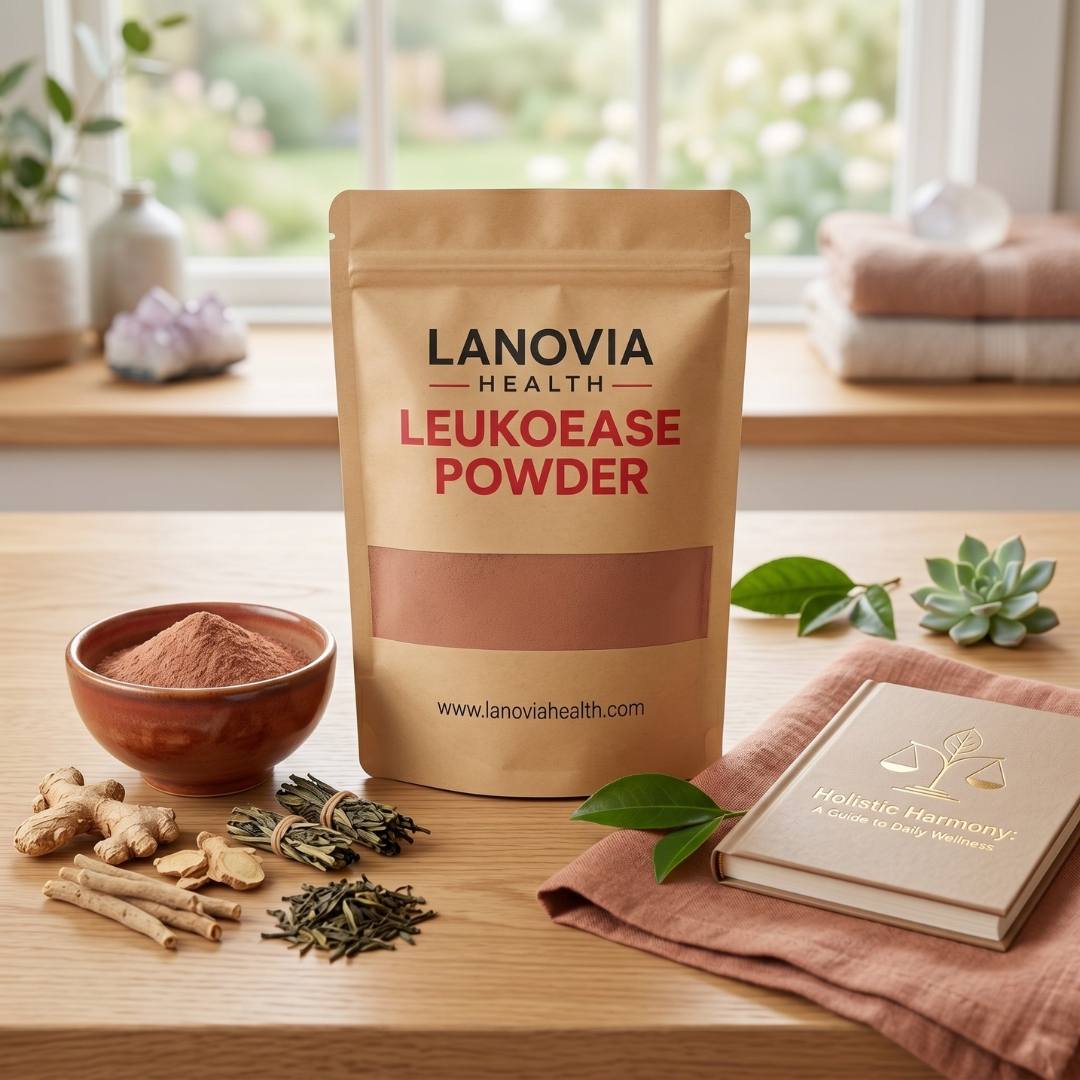 LeukoEase Powder™ – White Discharge & Hormonal Balance Support