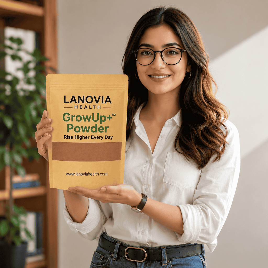 GrowUp+™ Powder – (قد بڑھائیں، اعتماد بڑھائیں)