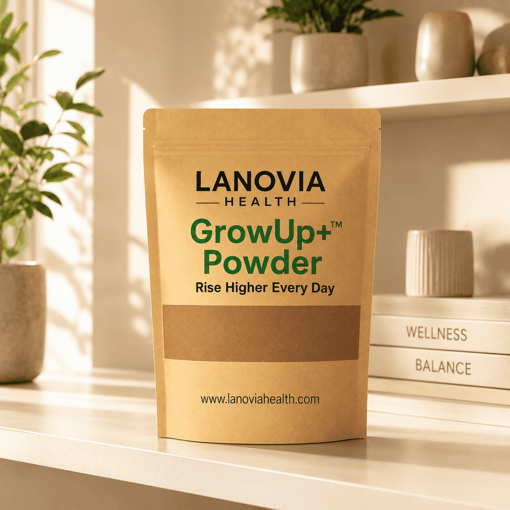 GrowUp+™ Powder – (قد بڑھائیں، اعتماد بڑھائیں)