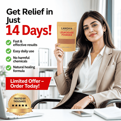 LeukoEase Powder™ – White Discharge & Hormonal Balance Support