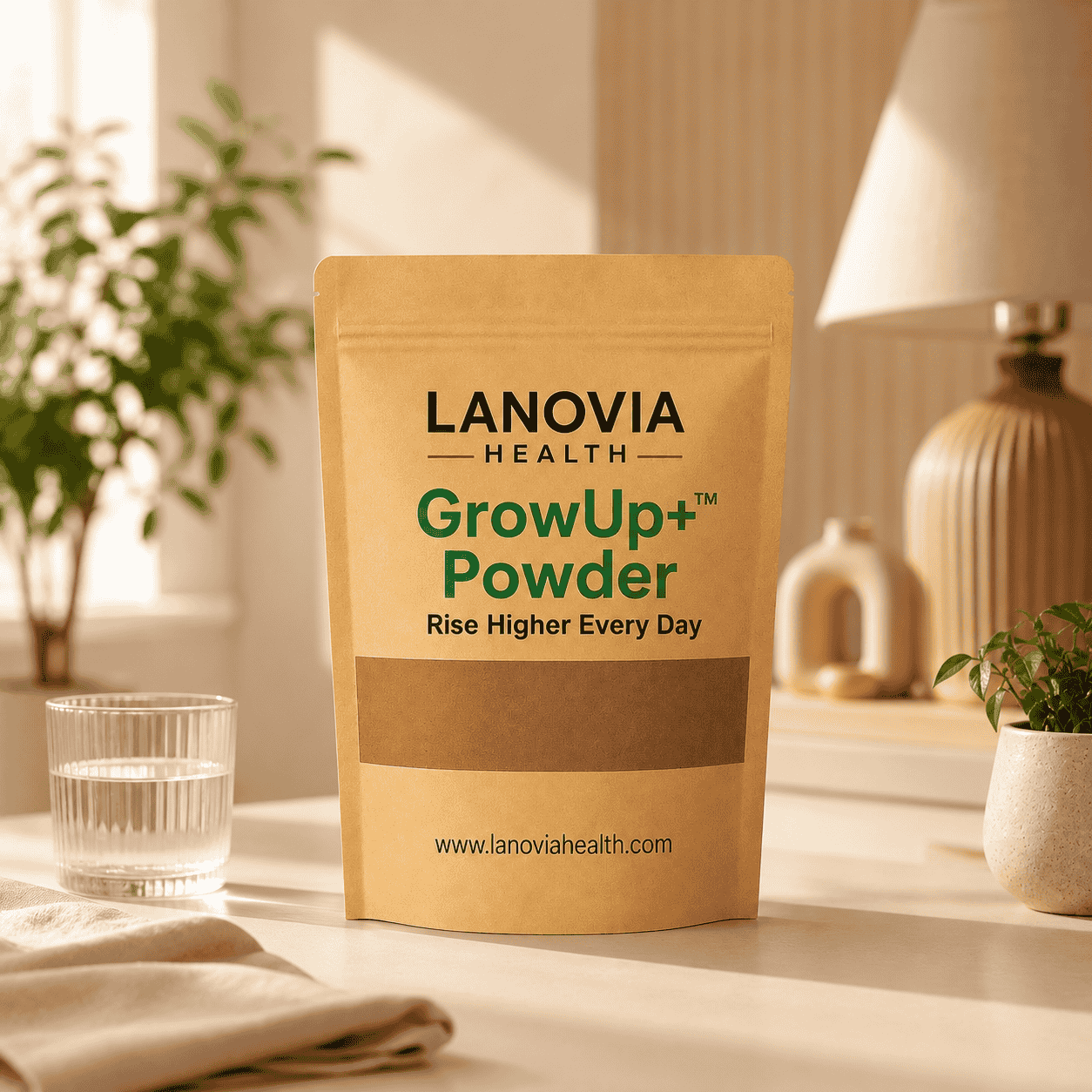 GrowUp+™ Powder – (قد بڑھائیں، اعتماد بڑھائیں)