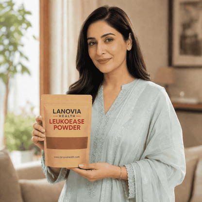 LeukoEase Powder™ – White Discharge & Hormonal Balance Support